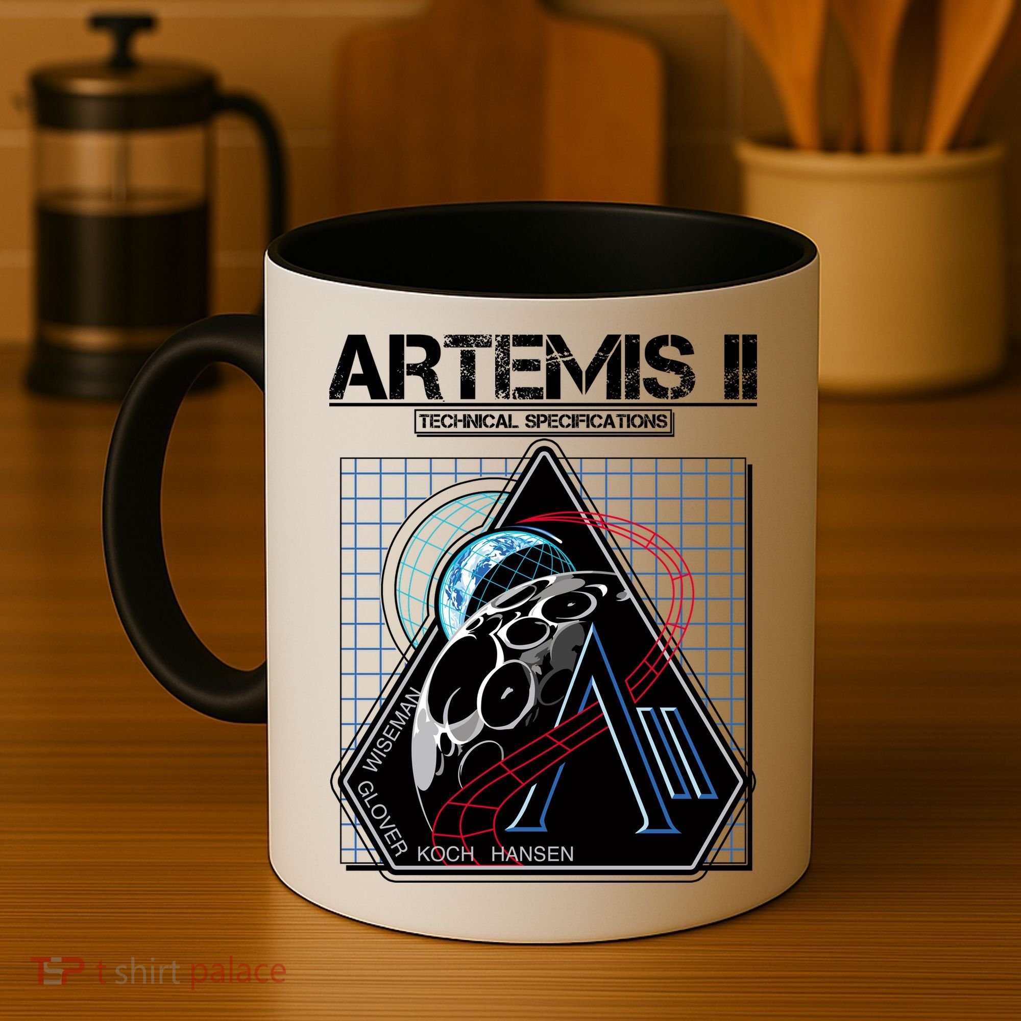 Artemis II Technical Specifications Coffee Mug