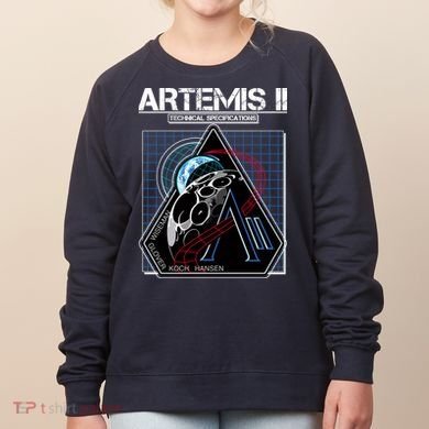 Artemis II Technical Specifications Women's Sweatshirt