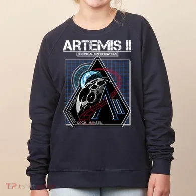 Artemis II Technical Specifications Women's Sweatshirt