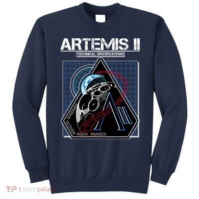 Artemis II Technical Specifications Sweatshirt