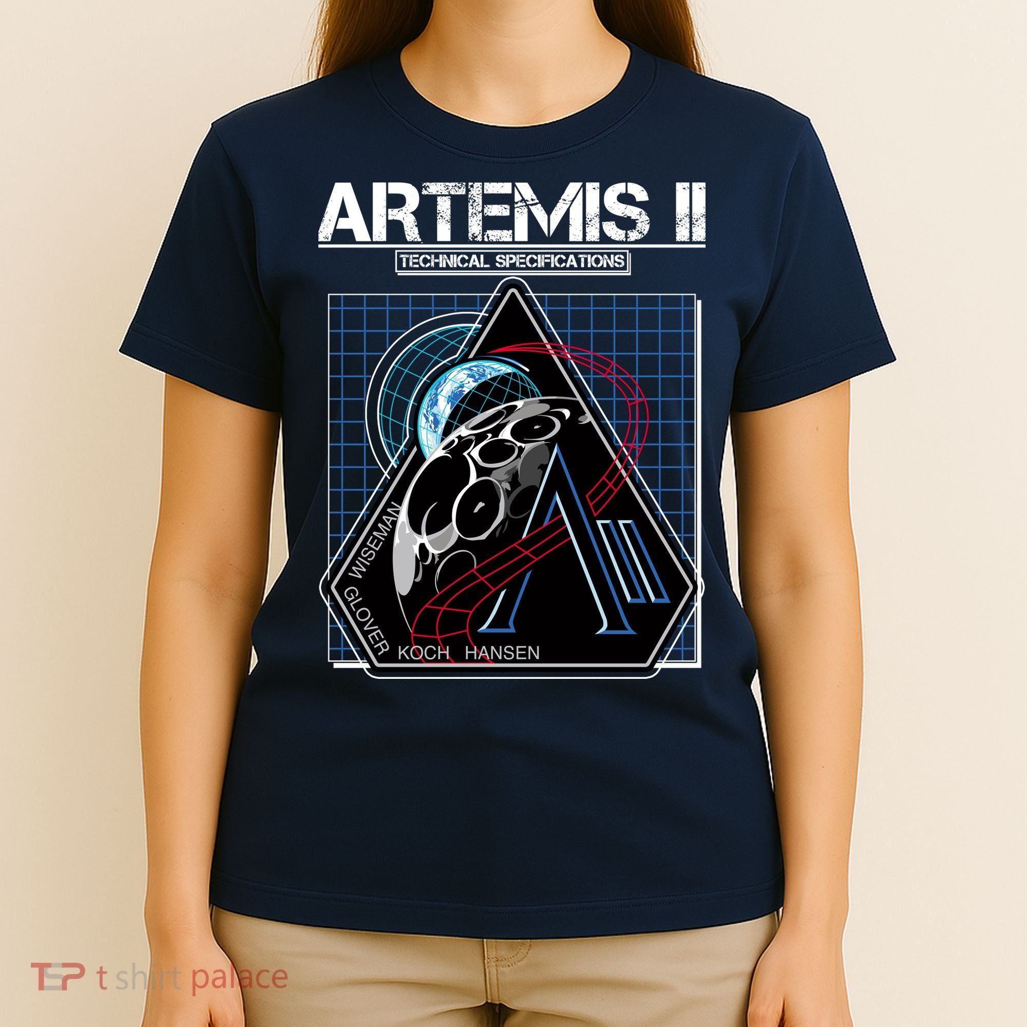 Artemis II Technical Specifications T-Shirt