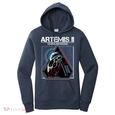 Artemis II Technical Specifications Women's Hoodie