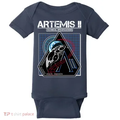 Artemis II Technical Specifications Baby Bodysuit