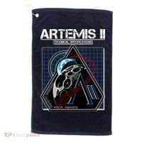 Artemis II Technical Specifications Golf Towel thumb 0