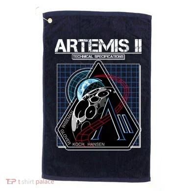 Artemis II Technical Specifications Golf Towel