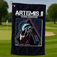 Artemis II Technical Specifications Golf Towel thumb 1