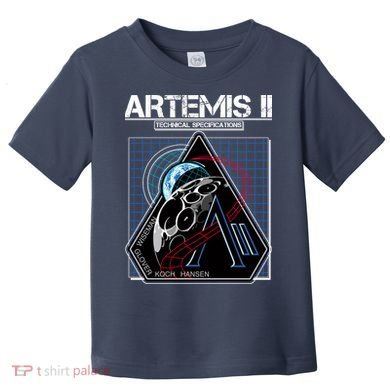 Artemis II Technical Specifications Toddler T-Shirt