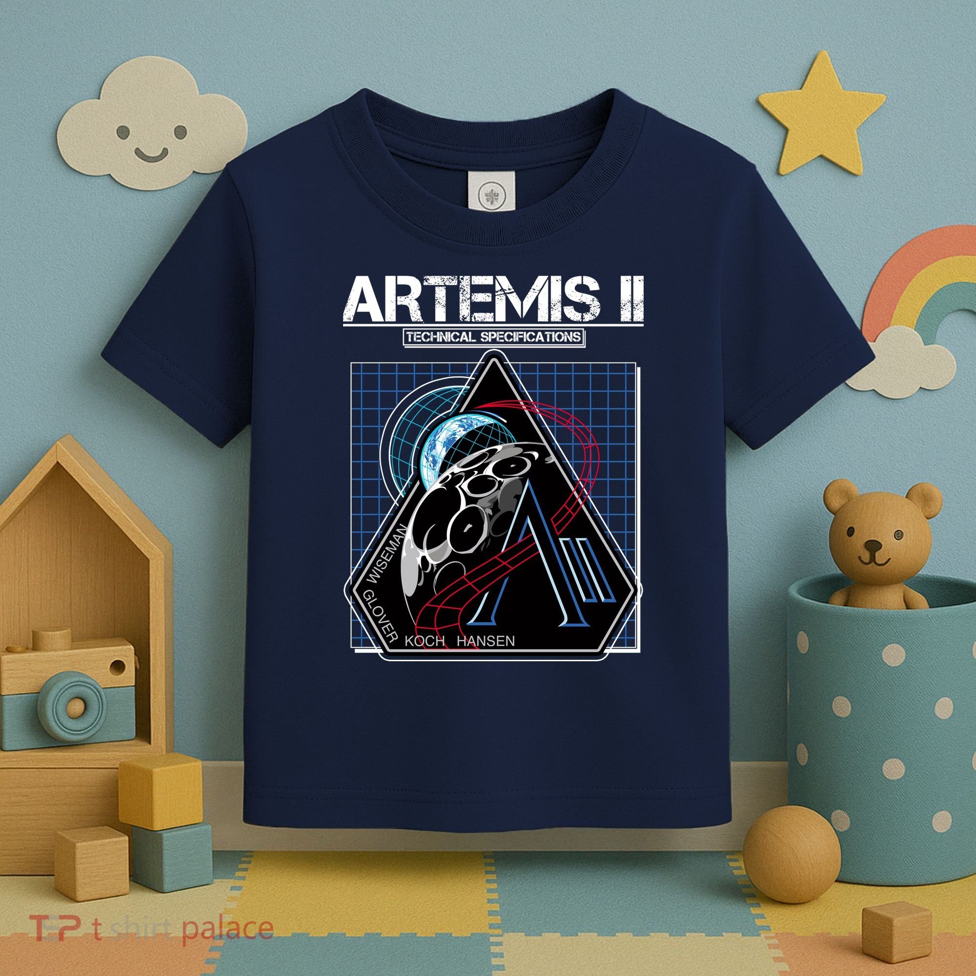 Artemis II Technical Specifications Toddler T-Shirt