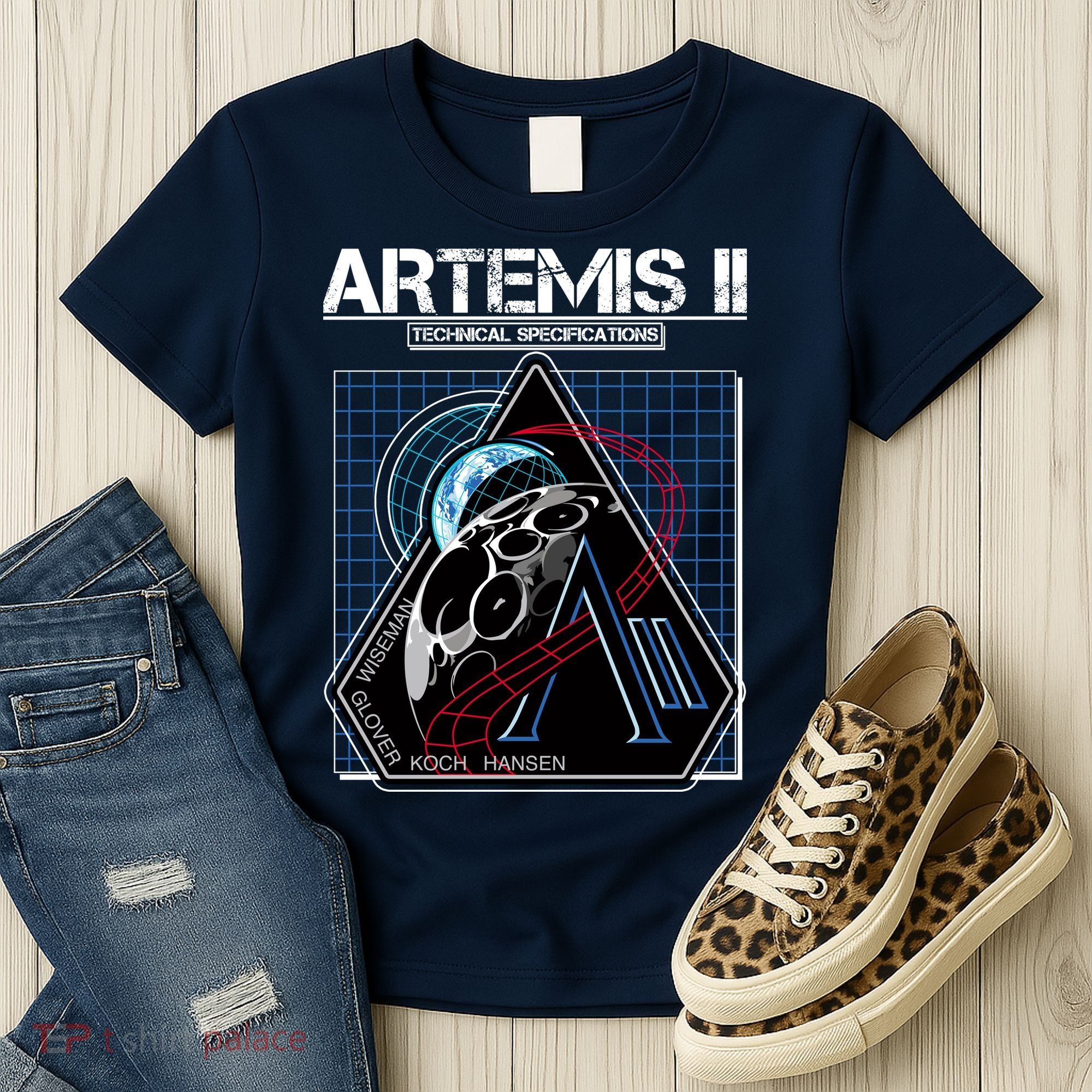 Artemis II Technical Specifications Women's T-Shirt