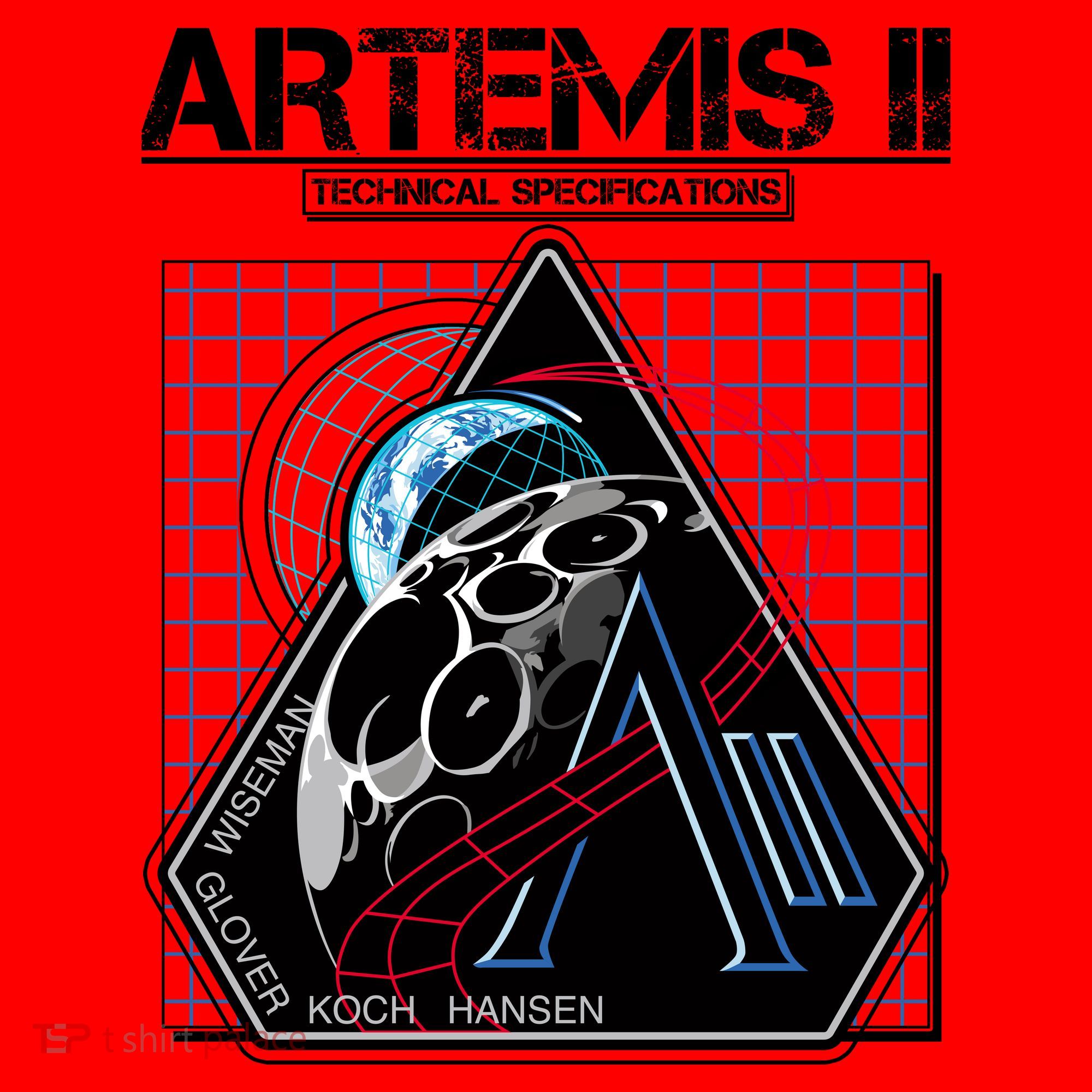 Artemis II Technical Specifications Santa Hat
