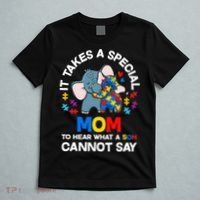 Autism It Takes A Special Mom Autistic Son Proud Autism Mom T-Shirt thumb 5