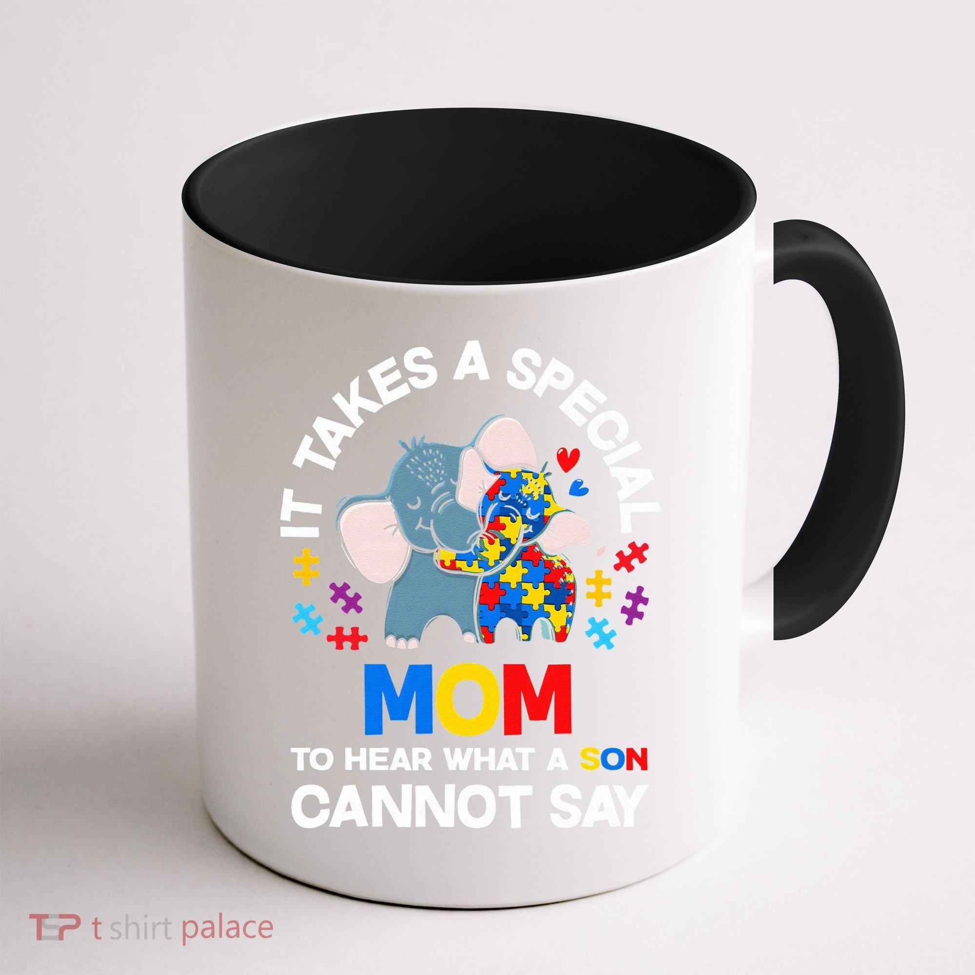 Autism It Takes A Special Mom Autistic Son Proud Autism Mom Coffee Mug
