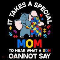 Autism It Takes A Special Mom Autistic Son Proud Autism Mom Coffee Mug thumb 5
