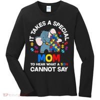 Autism It Takes A Special Mom Autistic Son Proud Autism Mom Women's Long Sleeve Shirt thumb 0