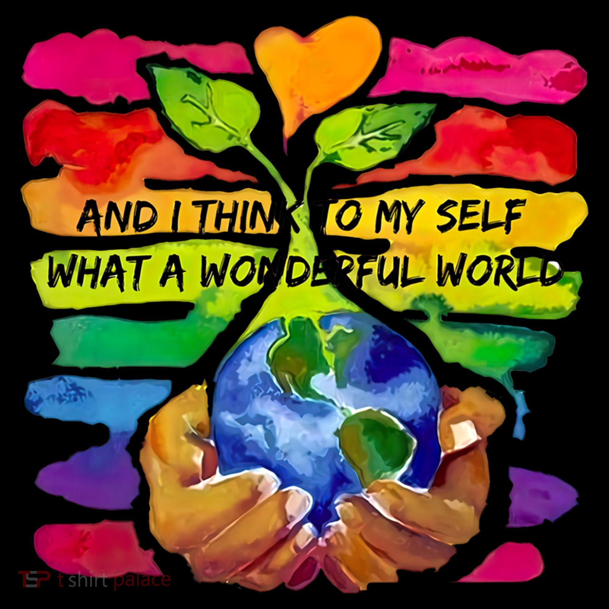 And I Think To My S What A Wonderful World Gift Coffee Mug