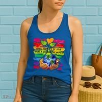 And I Think To My S What A Wonderful World Gift Women's Tank Top thumb 2