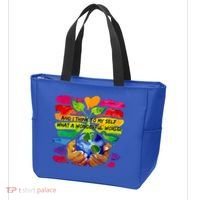 And I Think To My S What A Wonderful World Gift Tote Bag thumb 3