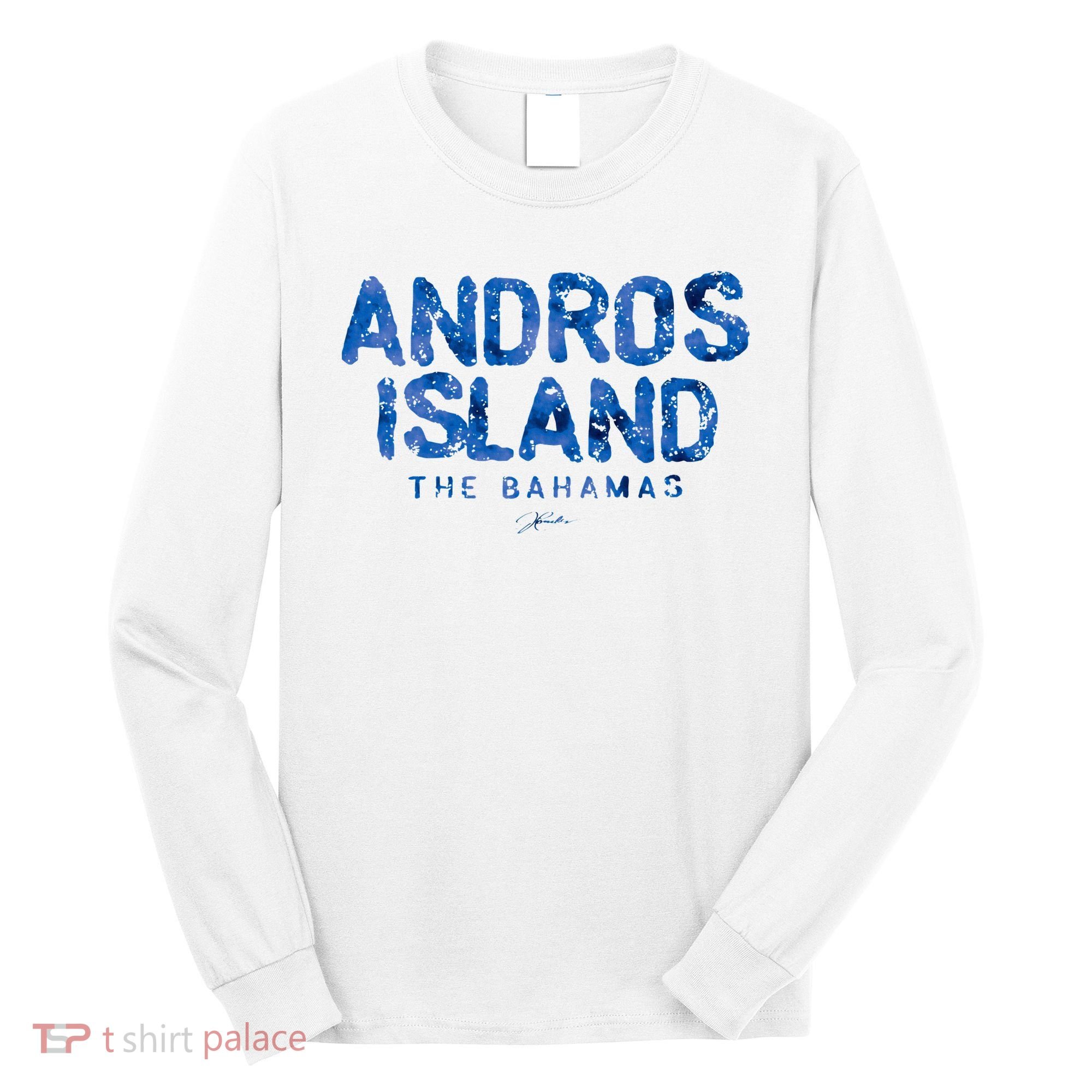Andros Island The Bahamas Long Sleeve Shirt