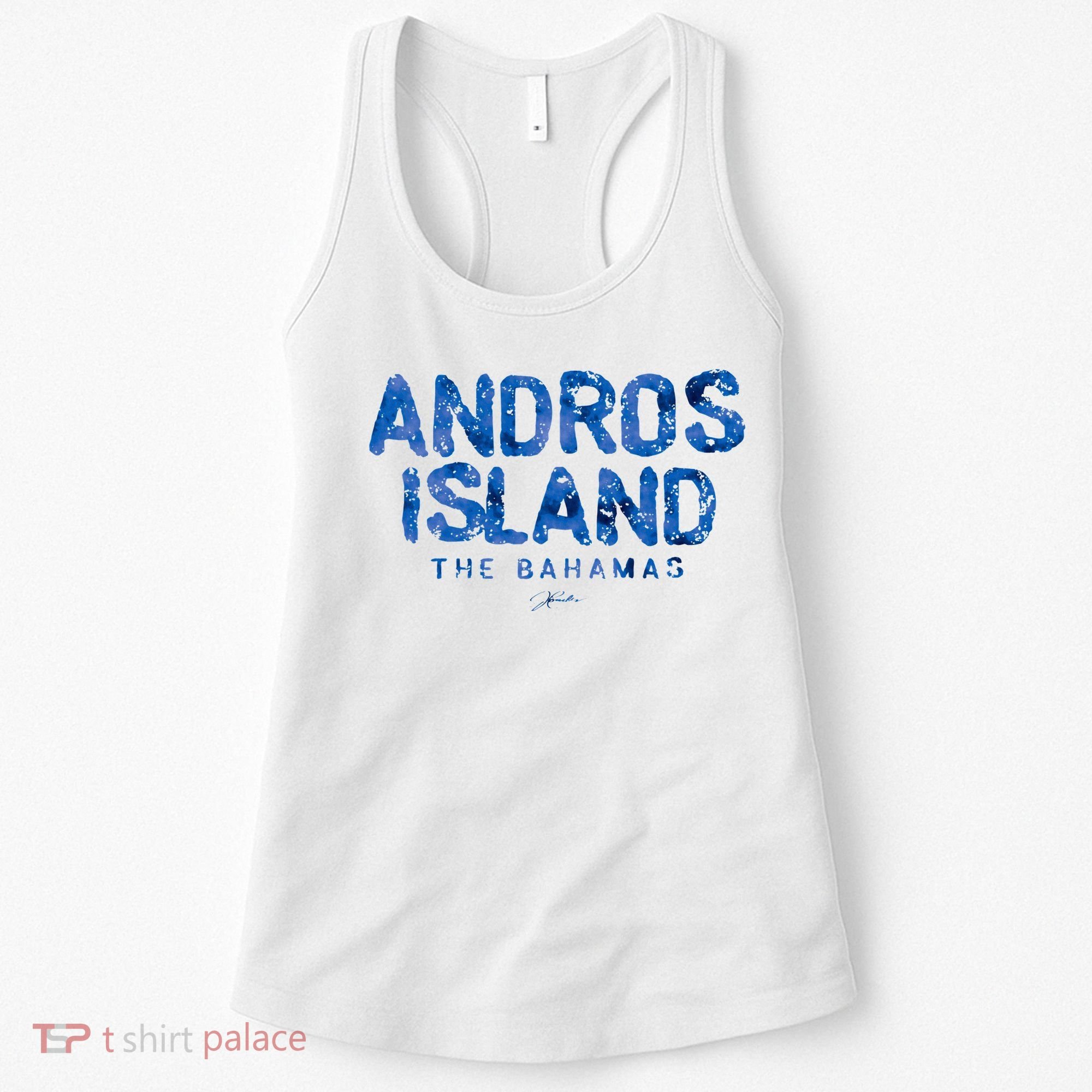 Andros Island The Bahamas Women's Tank Top