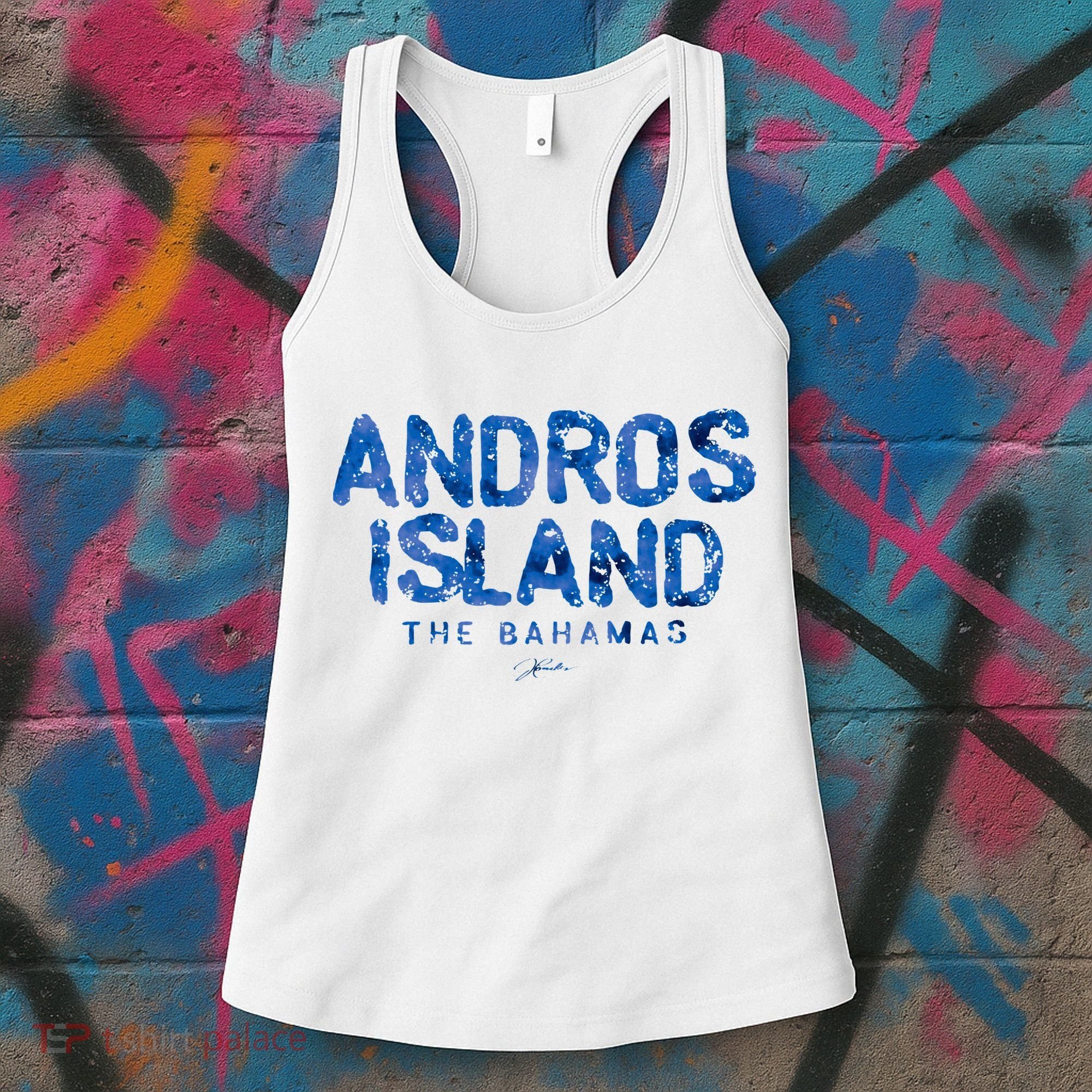 Andros Island The Bahamas Women's Tank Top