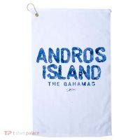 Andros Island The Bahamas Golf Towel thumb 0