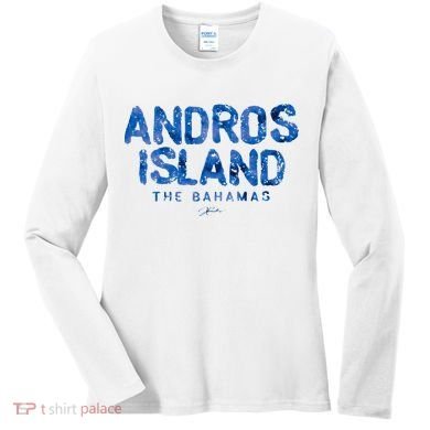 Andros Island The Bahamas Women's Long Sleeve Shirt