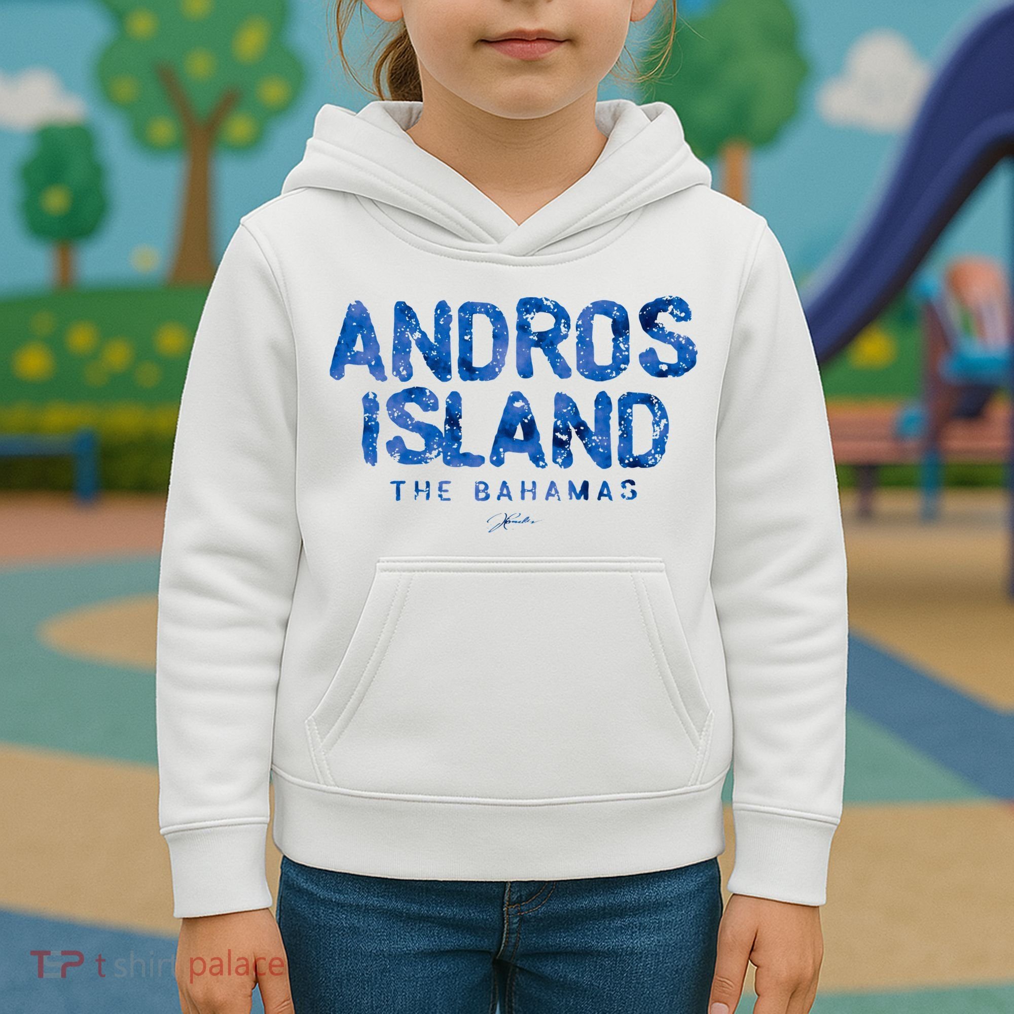 Andros Island The Bahamas Kids Hoodie