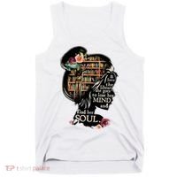 And Into The Library She Goes To Lose Her Mind And Find Her Soul Tank Top thumb 0