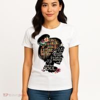 And Into The Library She Goes To Lose Her Mind And Find Her Soul Women's T-Shirt thumb 4