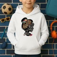And Into The Library She Goes To Lose Her Mind And Find Her Soul Kids Hoodie thumb 2
