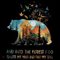 And Into The Forest I Go To Lose My Mind Camping Bear Gift Coffee Mug thumb 5