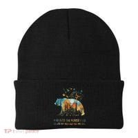 And Into The Forest I Go To Lose My Mind Camping Bear Gift Beanie thumb 0