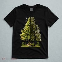 And Into The Forest I Go To Lose My Mind And Find My Soul T-Shirt thumb 5