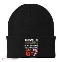 All I Want For Christmas Is My Students To Stop Saying 67 Beanie thumb 0