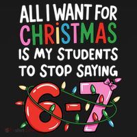 All I Want For Christmas Is My Students To Stop Saying 67 Women's Tank Top thumb 5