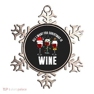 All I Want Christmas Is Wine Ornament