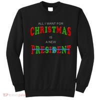 All I Want For Christmas Is A New President Sweatshirt thumb 0