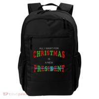 All I Want For Christmas Is A New President Backpack thumb 0
