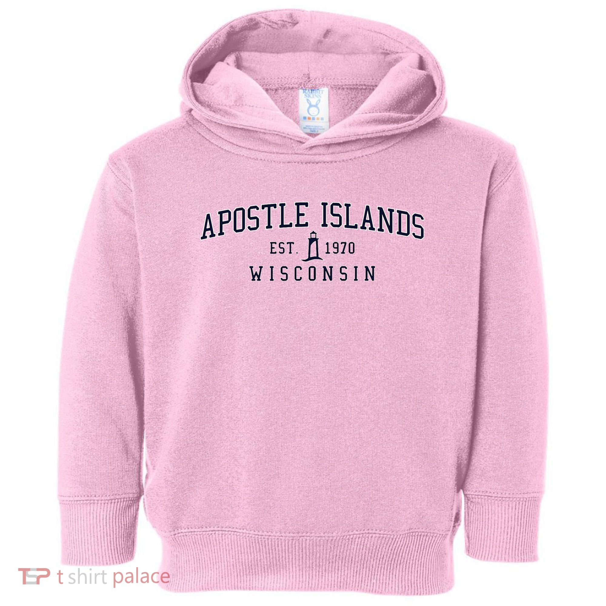 Apostle Islands Wisconsin Toddler Hoodie