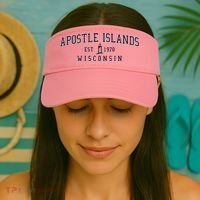 Apostle Islands Wisconsin Visor thumb 2