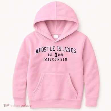 Apostle Islands Wisconsin Kids Hoodie
