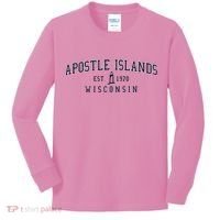 Apostle Islands Wisconsin Kids Long Sleeve Shirt thumb 0