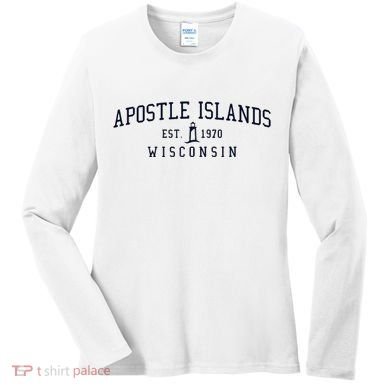 Apostle Islands Wisconsin Women's Long Sleeve Shirt