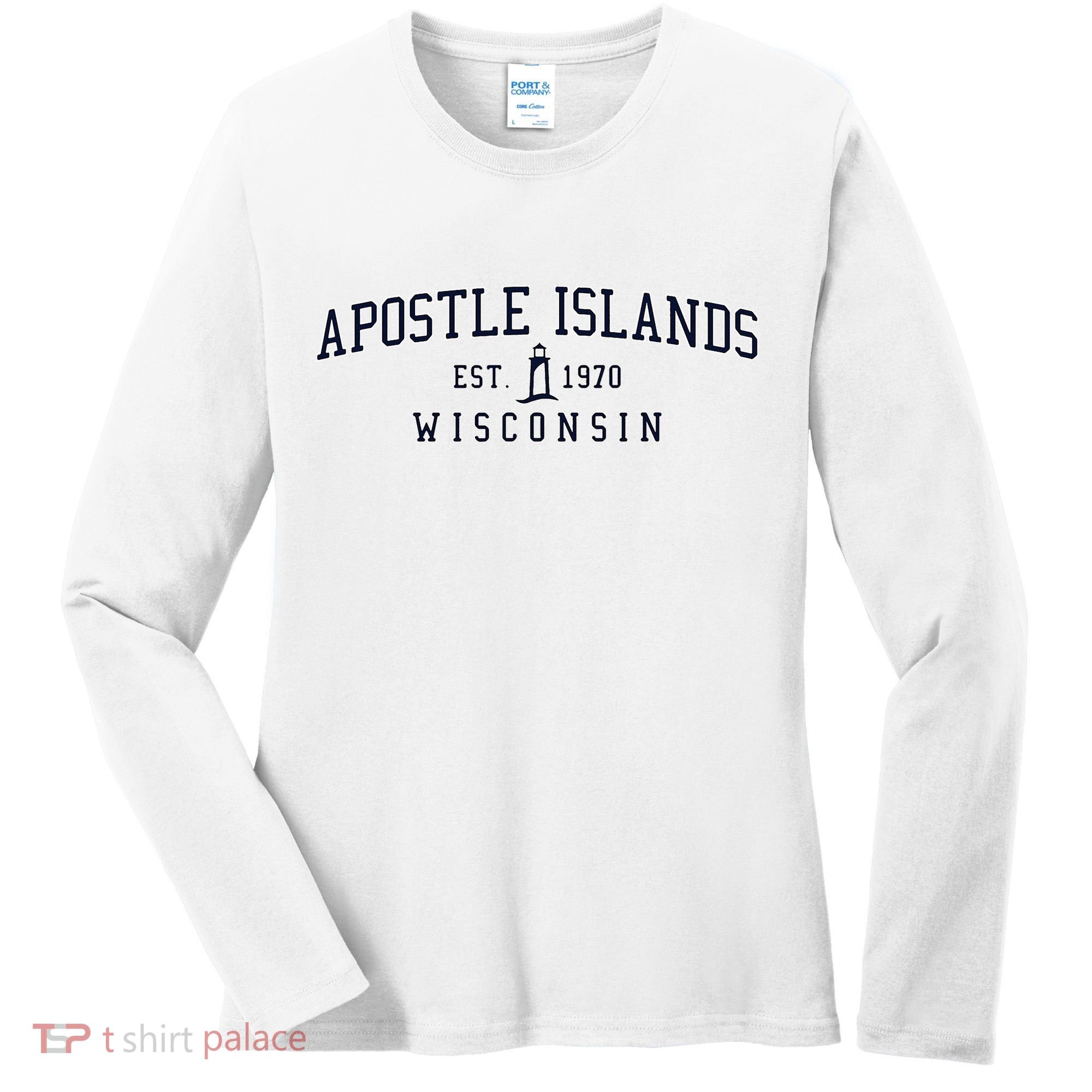 Apostle Islands Wisconsin Women's Long Sleeve Shirt