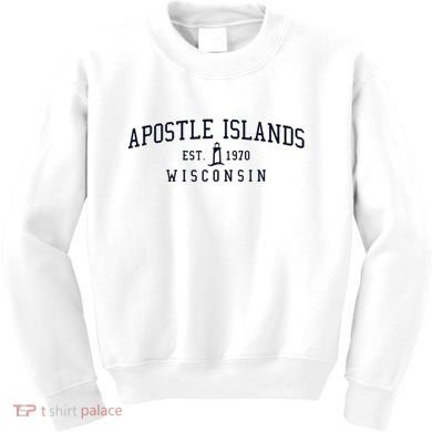 Apostle Islands Wisconsin Kids Sweatshirt