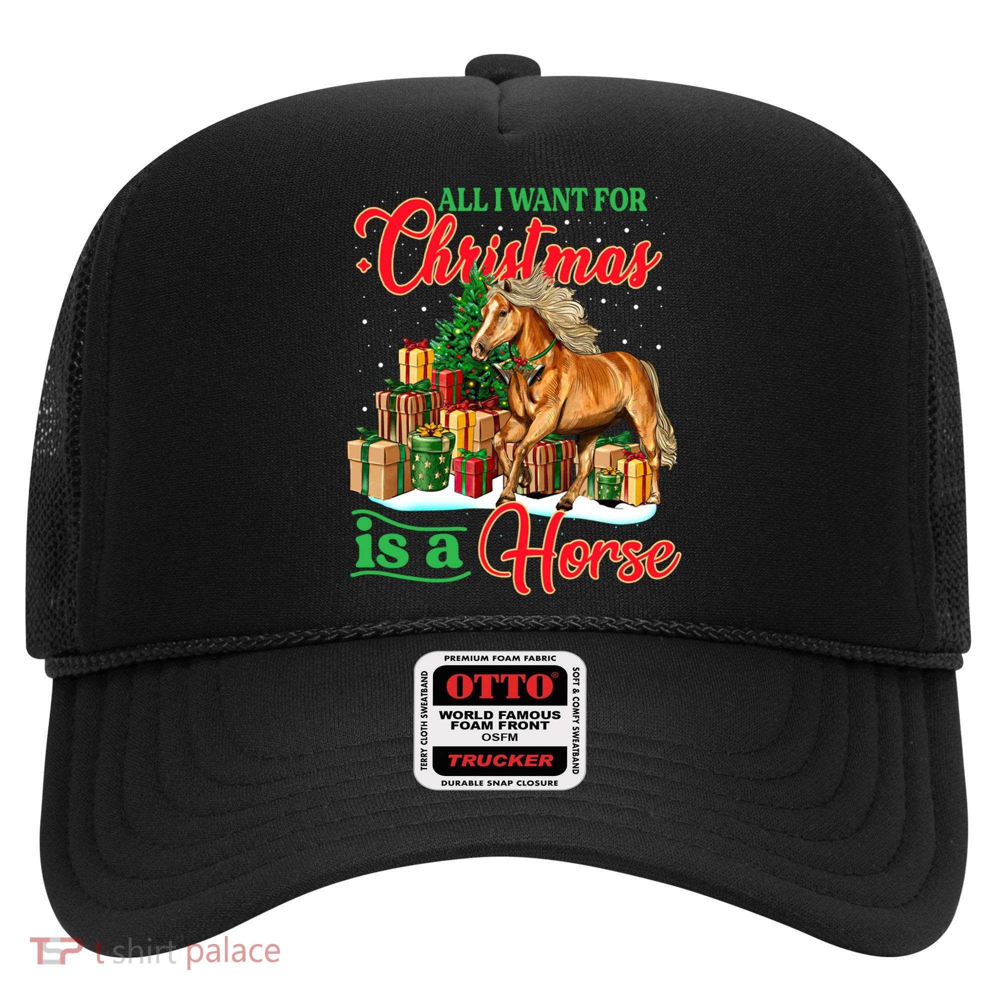 All I Want For Christmas Is A Horse Gift Hat