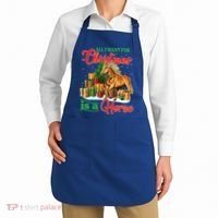 All I Want For Christmas Is A Horse Gift Apron thumb 2