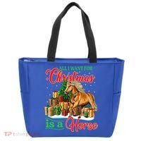 All I Want For Christmas Is A Horse Gift Tote Bag thumb 0