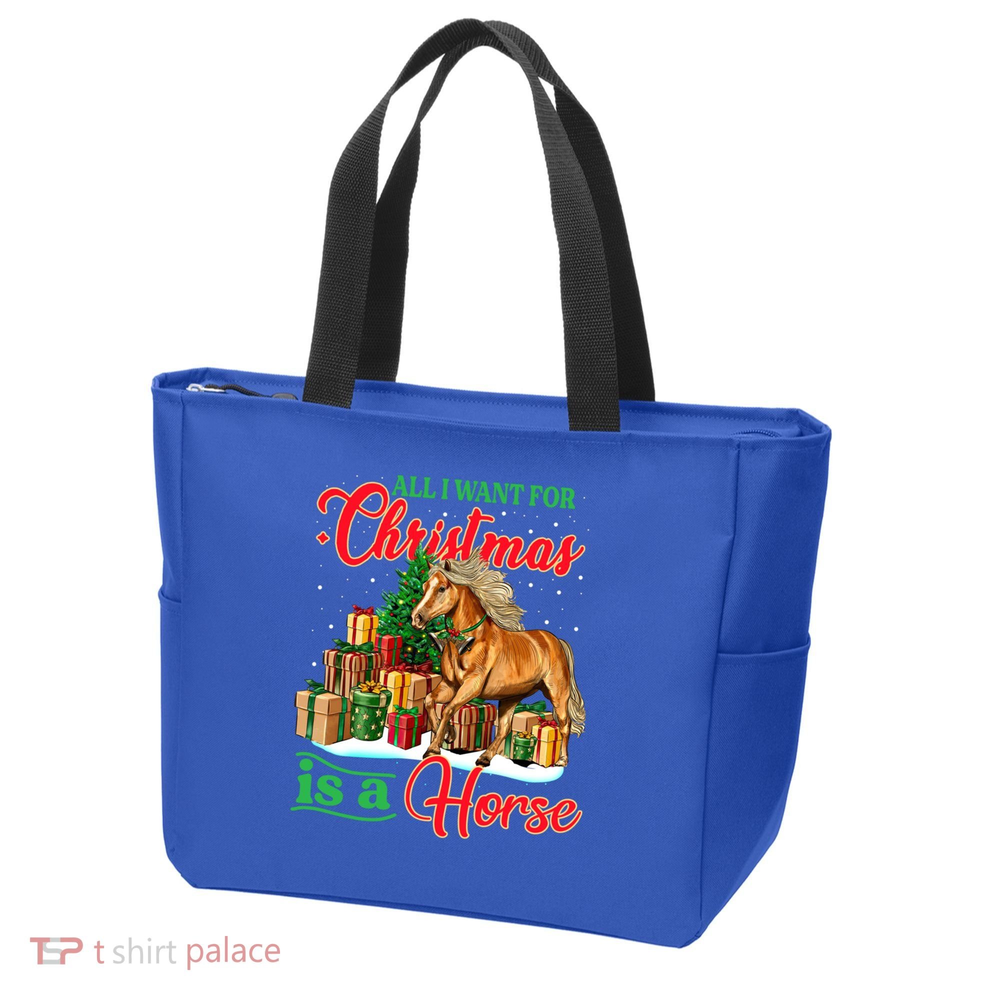 All I Want For Christmas Is A Horse Gift Tote Bag