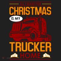 All I Want For Christmas Is My Trucker Home Women's Sweatshirt thumb 2